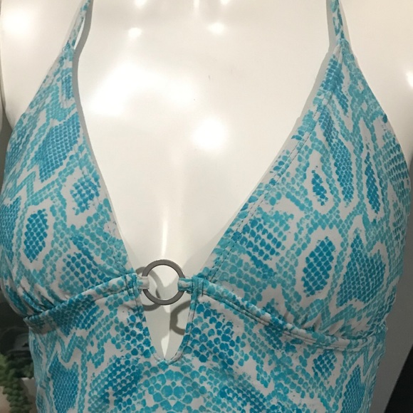 Old navy bathing suit top python 🐍 pattern - Picture 2 of 3